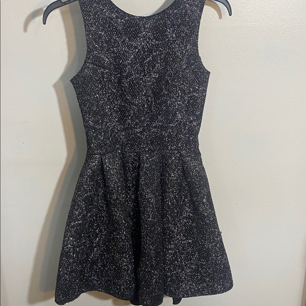 Issue New York Black and Silver Glam Dress